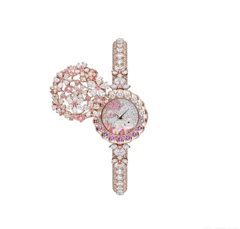 迪奥LA D DE DIOR PRÉCIEUSE À SECRET系列 DIORAMA高级腕表全新作品(图) 迪奥LA D DE DIOR PRÉCIEUSE À SECRET系列 DIORAMA高级腕表全新作品(图)
